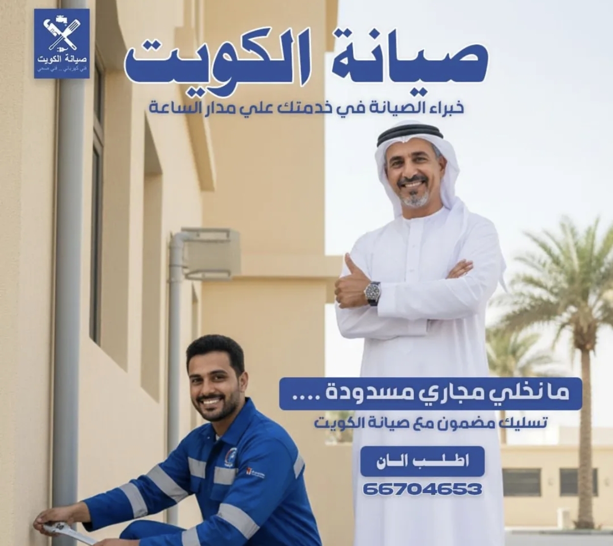 فني صحي وتسليك مجاري