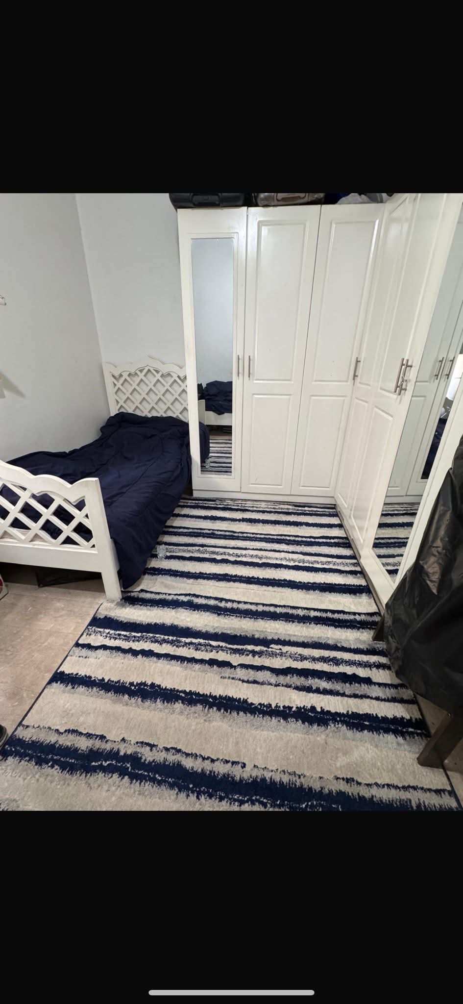 غرفه نوم كبت كورنر مع ٢ سرير فردي 90x190